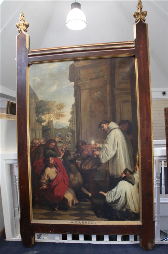 After Agostino Carracci (1560-1609) The Eucharist 67 x 44in.